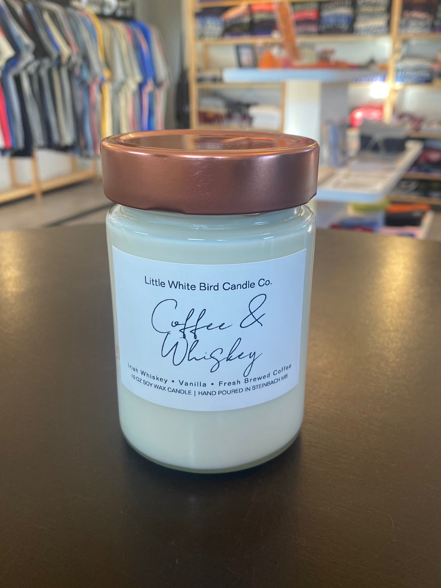 Coffee & Whiskey Jar Candle