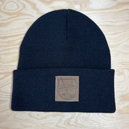 MB Hockey Toque | Chestnut on Black