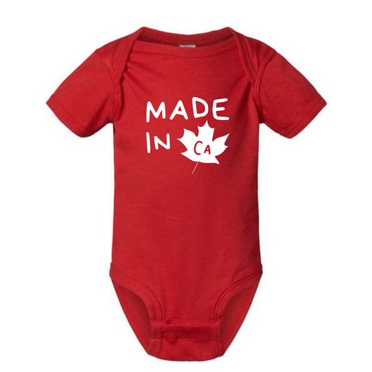 Made in CA Toddler Onesie | PRESALE