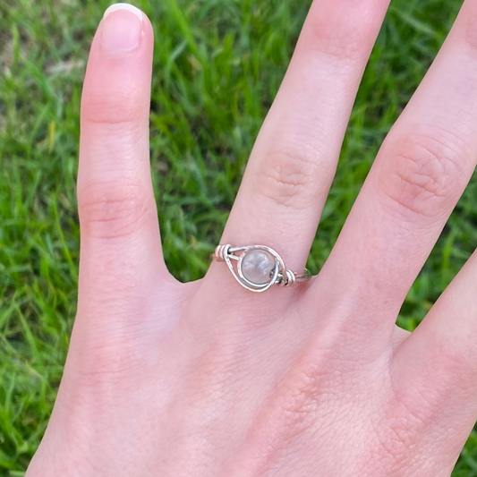 Rose Quartz Ring