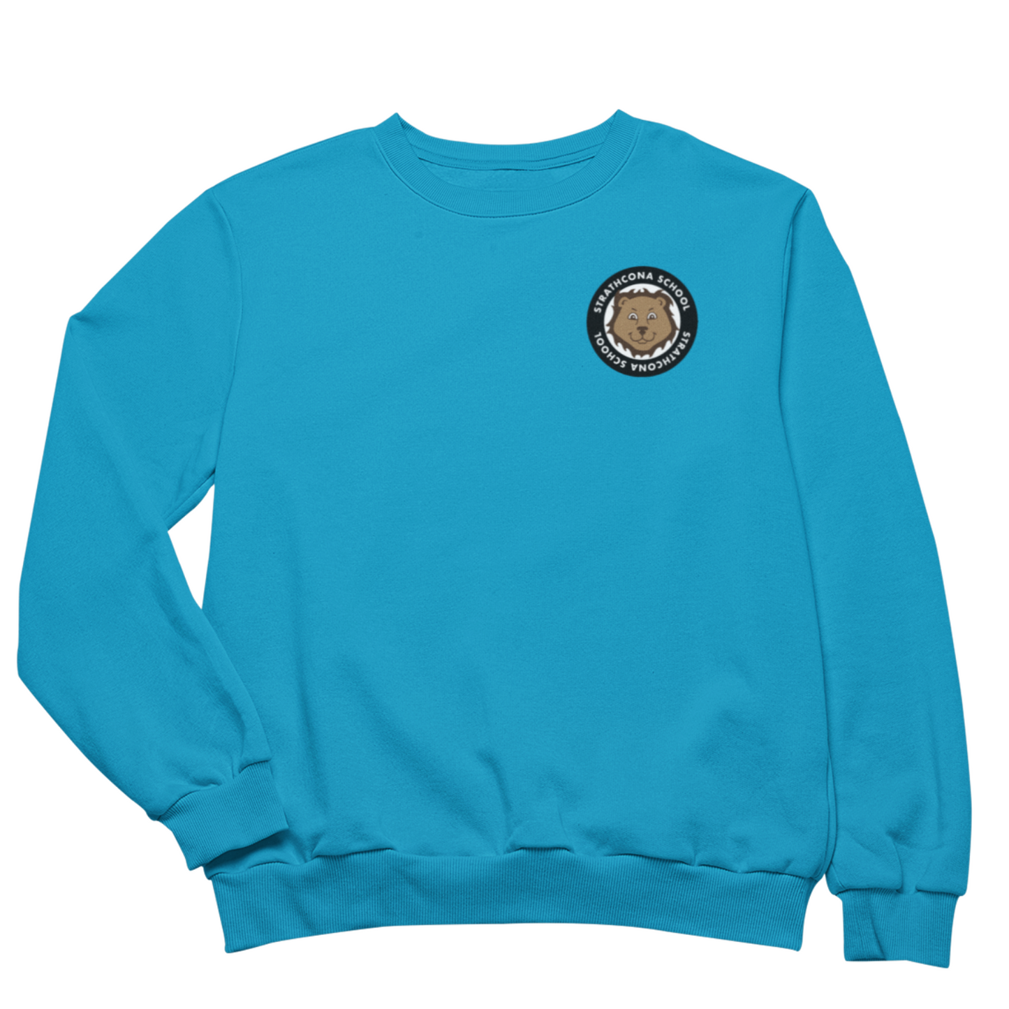 Strathcona School Crewneck Sweatshirt (Adult) | Teal