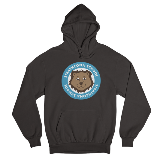 Strathcona School Pullover Hoodie (Youth) | Black