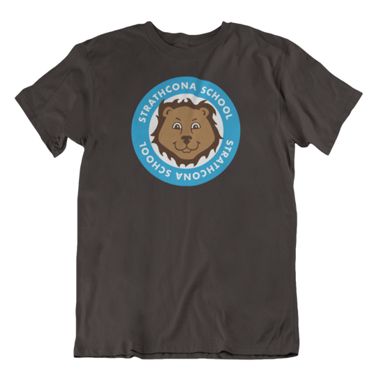 Strathcona School Tee (Youth) | Black