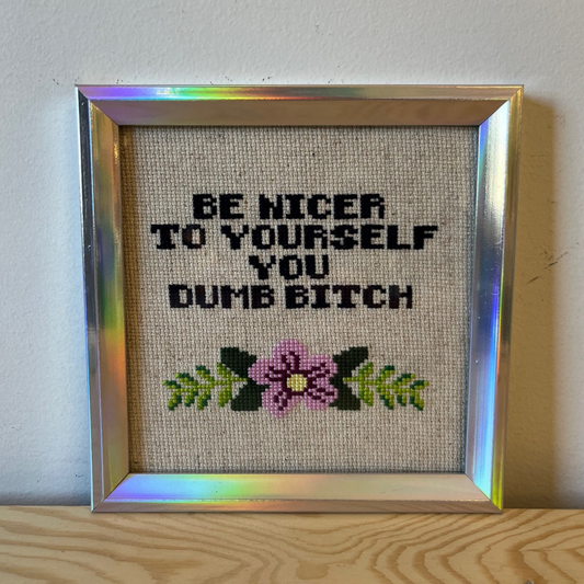 Mini Art: Be Nicer To Yourself