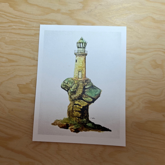 Lighthouse Post Card