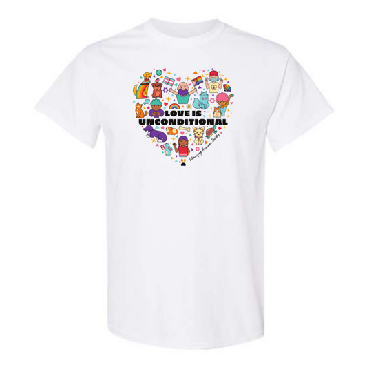 Love is Unconditional Tee | Heart Edition