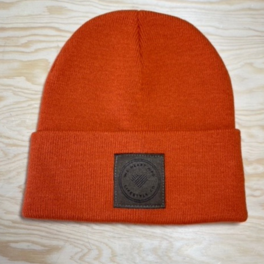 WHW Lifestyle Toque | Chestnut on Orange