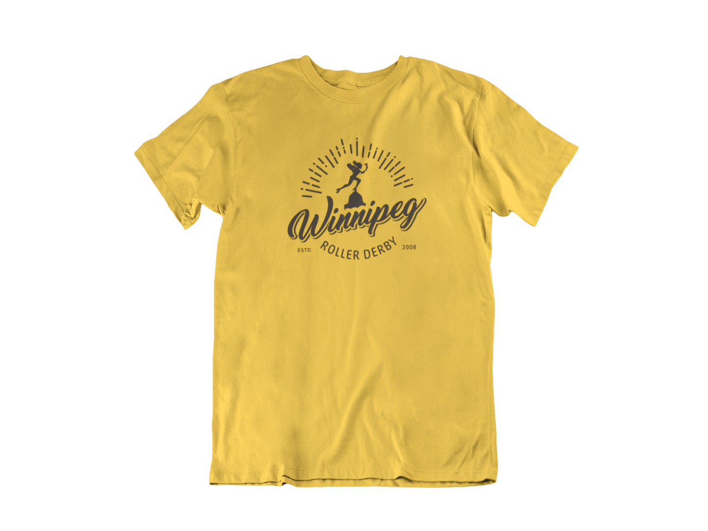 Winnipeg Roller Derby Tee | Pride Edition