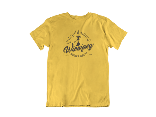 Winnipeg Roller Derby Tee | Pride Edition