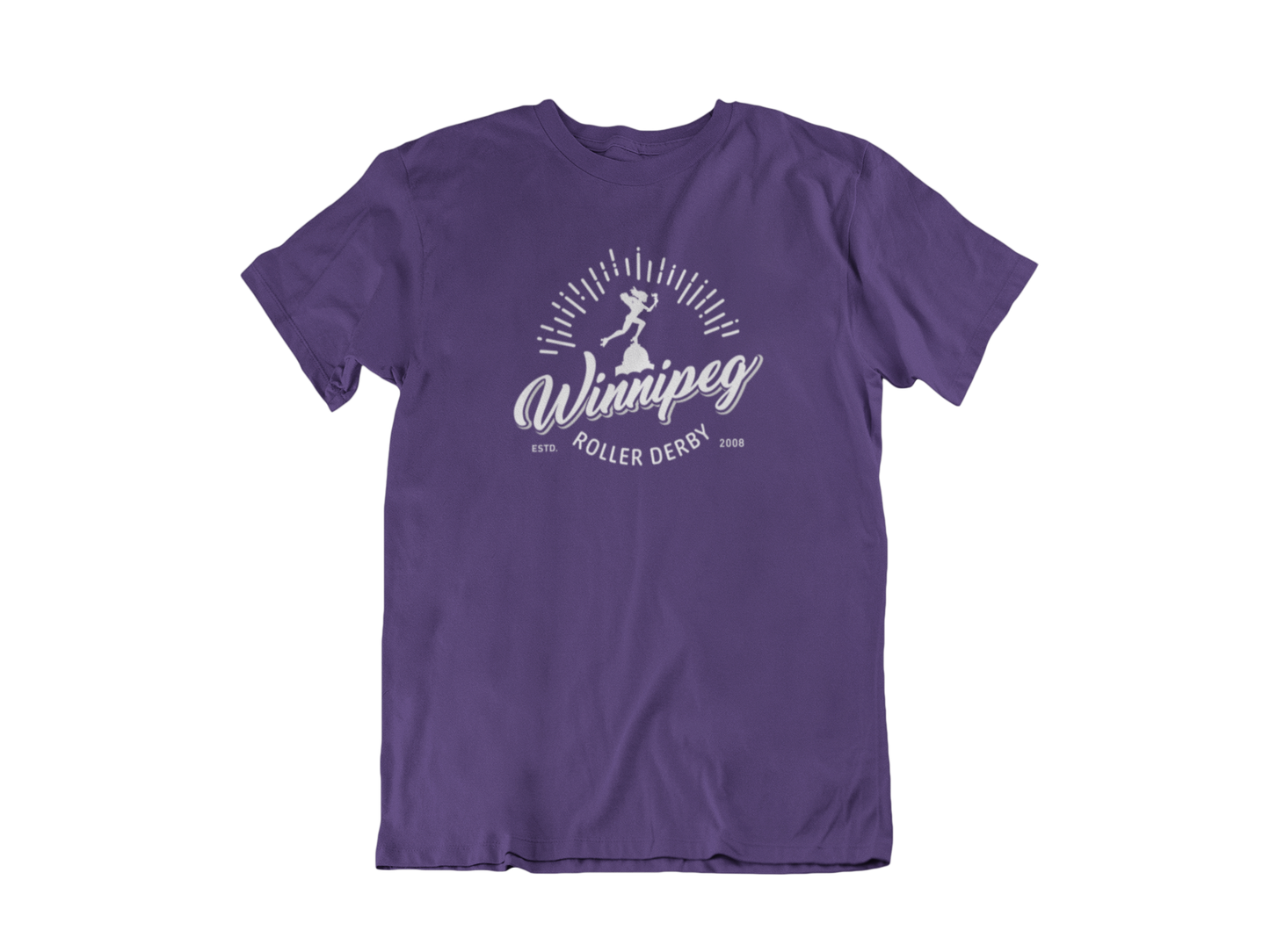Winnipeg Roller Derby Tee | Pride Edition