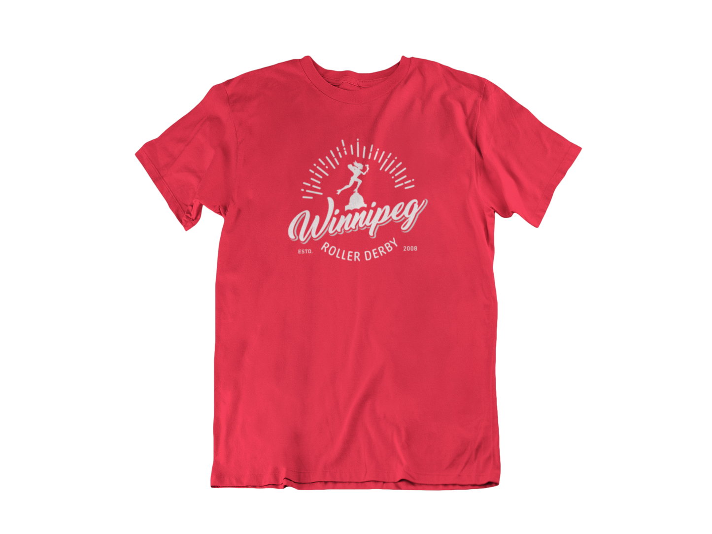 Winnipeg Roller Derby Tee | Pride Edition