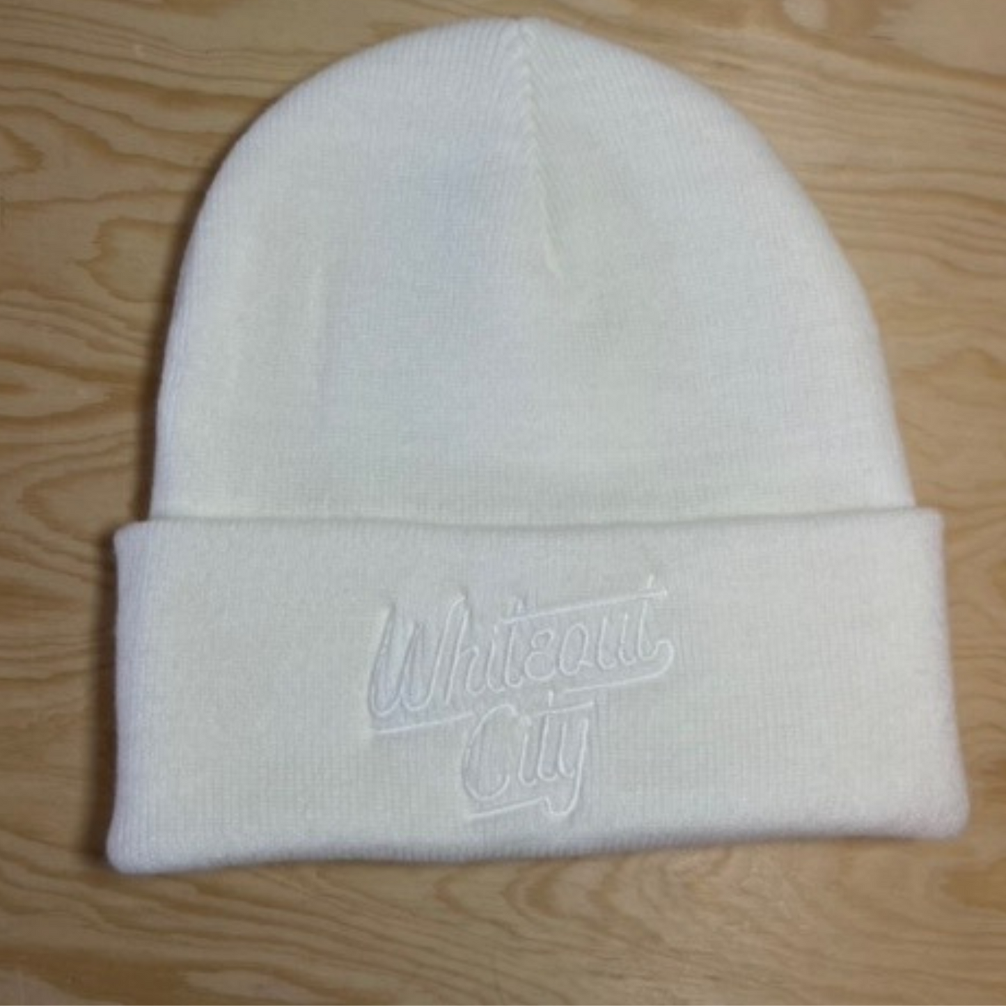 Whiteout City Toque | White on White