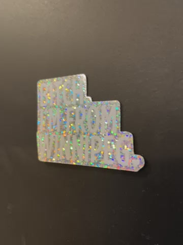 Bitch, I'm From Winnipeg Sticker | Glitter