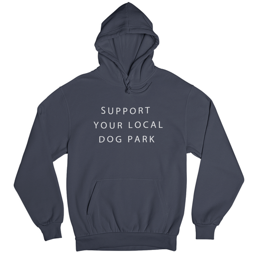 Support Your Local Dog Park Hoodie | Navy
