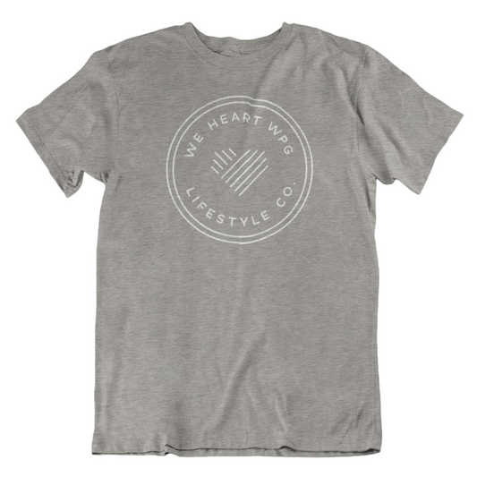 WHW Lifestyle Tee | White on Heather Athletic