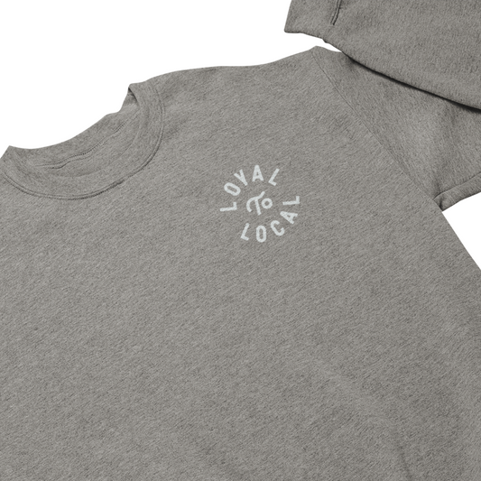 Loyal To Local Crewneck | Cool Grey on Athletic