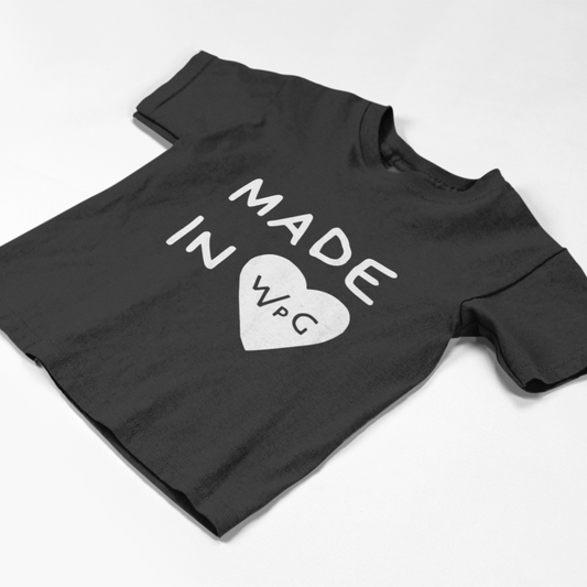 Made in WPG Toddler Tee | Black