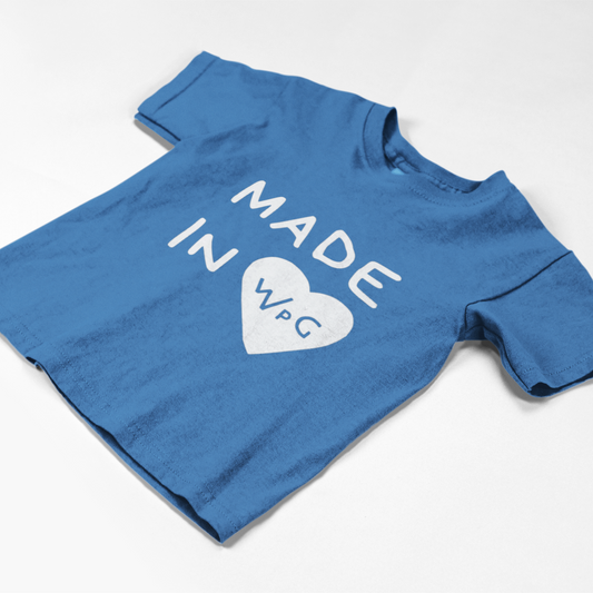 Made in WPG Toddler Tee | Royal Blue