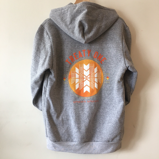 Treaty One Zip-Up Hoodie