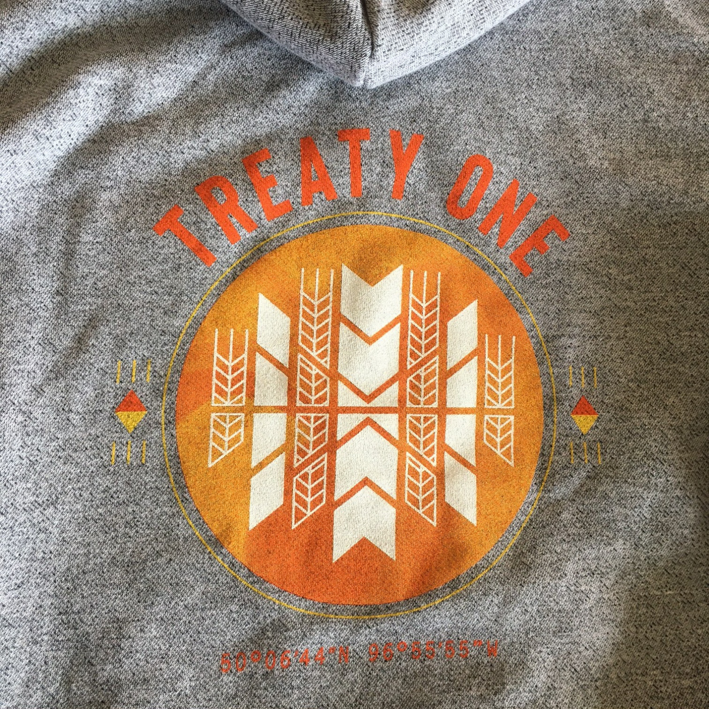 Treaty One Zip-Up Hoodie