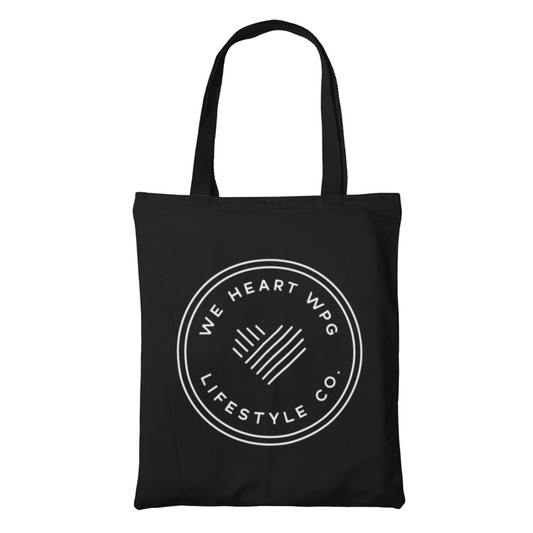 WHW Lifestyle Tote | White on Black