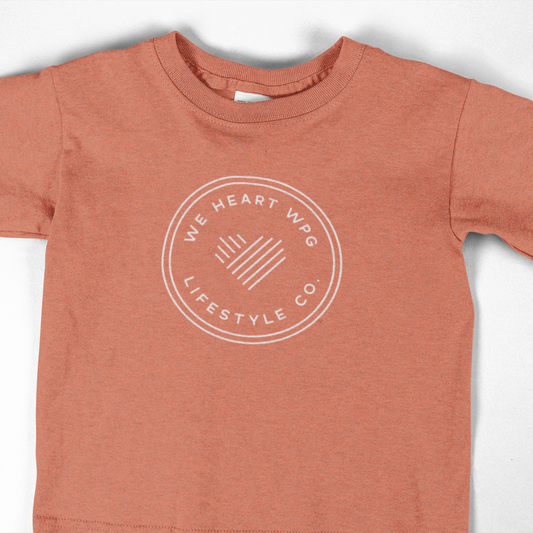 WHW Lifestyle Youth Tee | Heather Orange