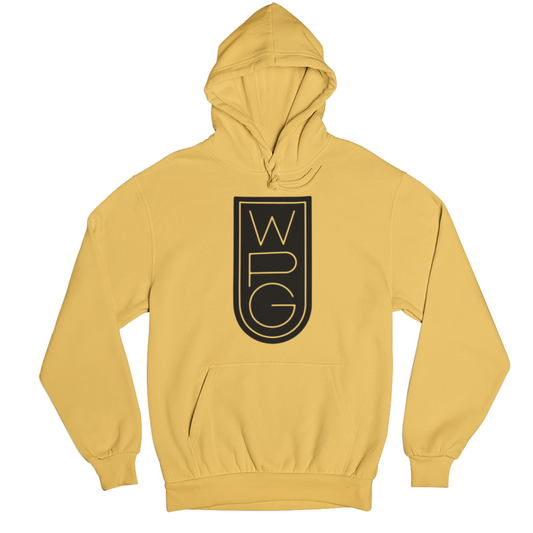 WPG Crest Hoodie | Black on Gold