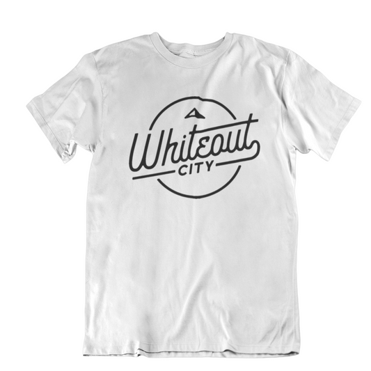 Whiteout City Classic Tee | Navy on White