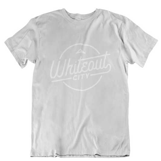 Whiteout City Classic Tee | White on White